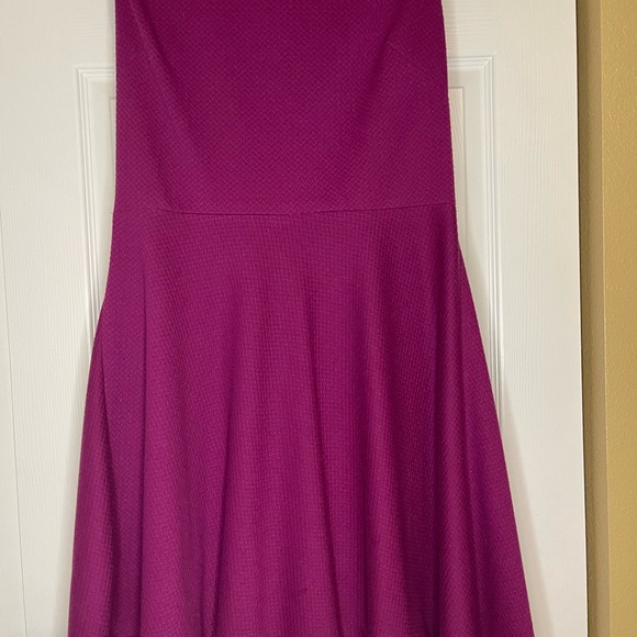 BETSEY JOHNSON Purple Pearl Collar Fit & Flare Dress - Picture 3 of 16